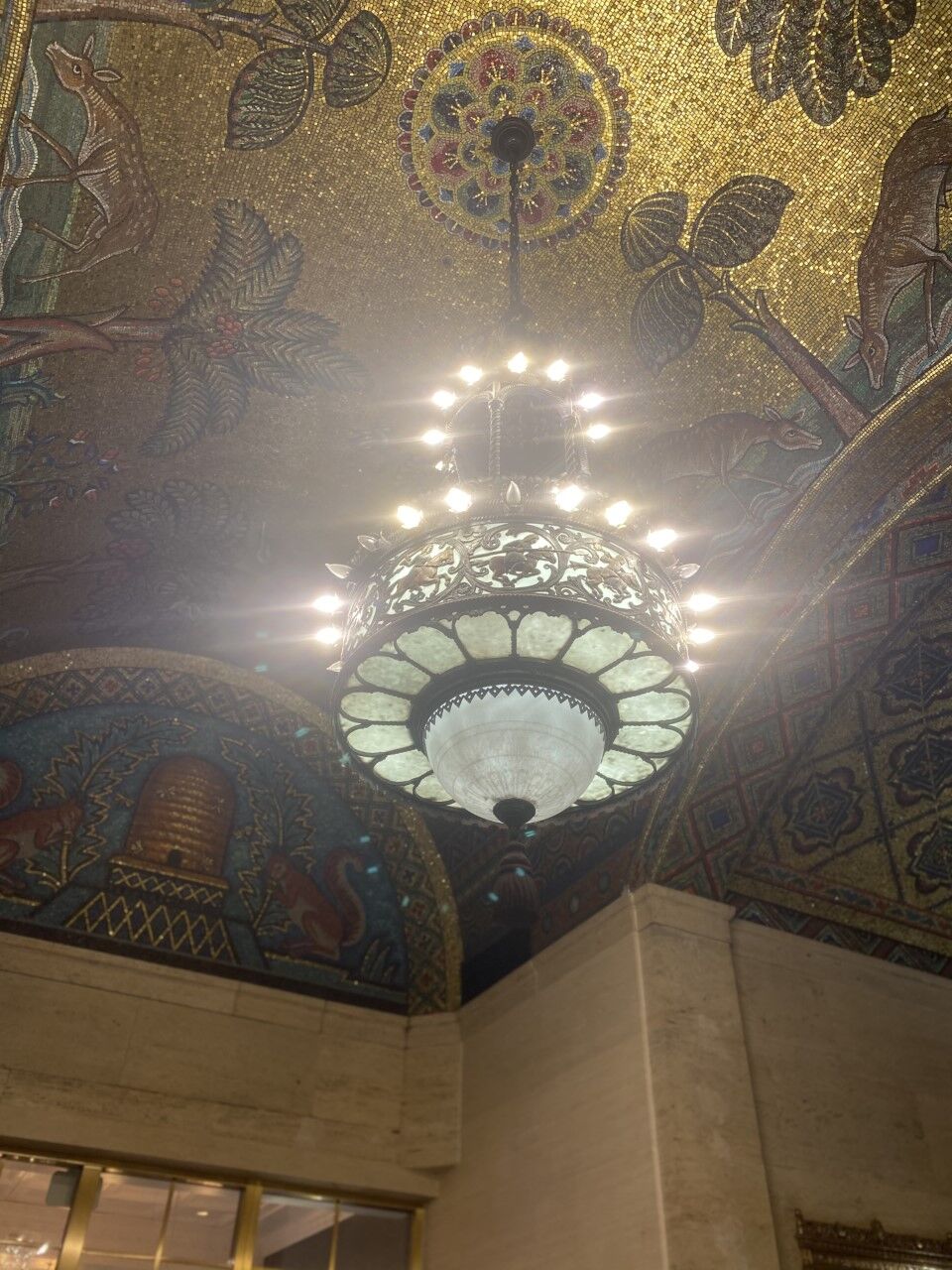 Maccabees chandelier
